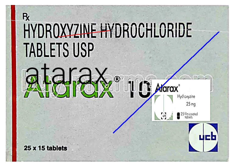 Atarax sirop prix